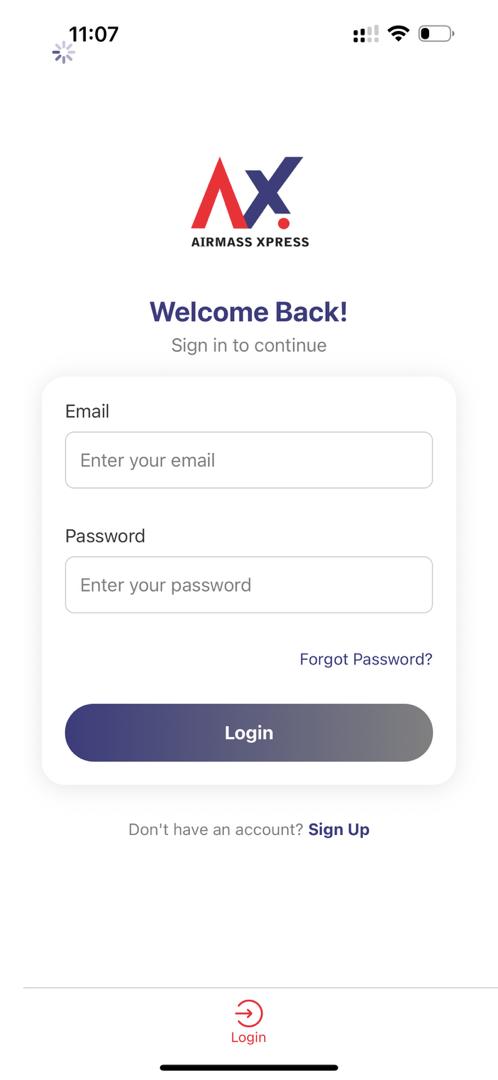 App Screenshot 2: Service Listing